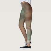 Chic Earthy Strata | Natuurlijke kopersteen — Agat Leggings (Links)