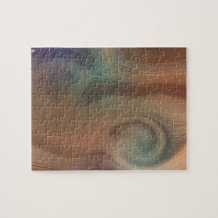 Chic Earthy Strata   Natuurlijke kopersteen — Agat Legpuzzel