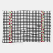 Chic Edelweiss Gingham Kitchen Towel Theedoek (Horizontaal)
