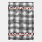 Chic Edelweiss Gingham Kitchen Towel Theedoek (Verticaal)