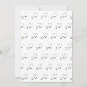 Chic Editable Nurse Graduation Party Kaart (Achterkant)