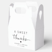 Chic Een Lief Bedankt Bruiloft Bedankdoosjes (Geopend)