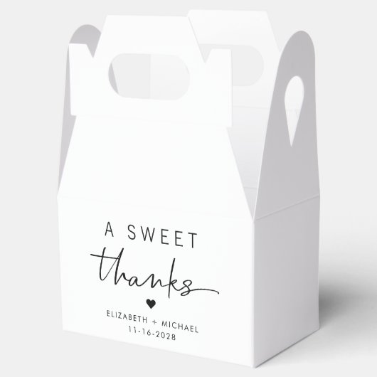 Chic Een Lief Bedankt Bruiloft Bedankdoosjes (Geopend)