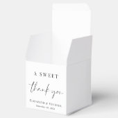 Chic een lief dank u bruiloft gunst dozen bedankdoosjes (Geopend)