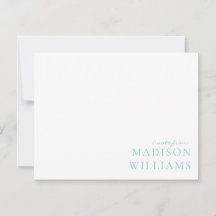 Chic een notitie uit scripttypografie Blauwgroen n