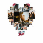 Chic Eenvoudig aangepast 18-hartencadeaus voor afb Staand Fotobeeldje<br><div class="desc">gepersonaliseerde Elgent 18 hart Schepte fotocollage bedrukbaar bevat loge Afbeeldingen. ONTWERPGIDS: Pas verder aan om tekstgrootte of doopvont te veranderen. Als u zonder tekst een bestelling wilt plaatsen,  kunt u ook de tekst en het liefdesbericht >>>> Dezelfde themalink design hier verwijderen: https://www.zazzle.com/collections/lovely_floral_heart_shaped_couples_gift-119397981949986716?rf=238067547091216291</div>