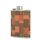 Chic Egyptian Tribal Faux Patchwork Hip Flask Heupfles (Links)