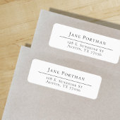 Chic Elegance | Modern minimalist | Retouradres Etiket