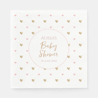 Chic Elegant Baby shower Servet