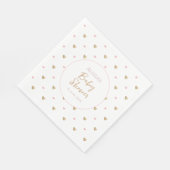 Chic Elegant Baby shower Servet (Hoek)