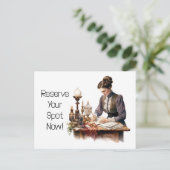 Chic Elegant Bedrijf Zakelijke Ansichtkaart Briefkaart (Staand voorkant)