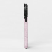 Chic Elegant Black Pink Marble Specialized Case-Mate iPhone Case (Achterkant/links)
