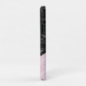 Chic Elegant Black Pink Marble Specialized Case-Mate iPhone Case (Achterkant/rechts)