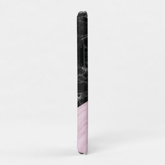 Chic Elegant Black Pink Marble Specialized Case-Mate iPhone Case (Achterkant/rechts)