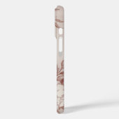  Chic Elegant Blush Pink Floral Quote Case-Mate iPhone Case (Achterkant / Links)