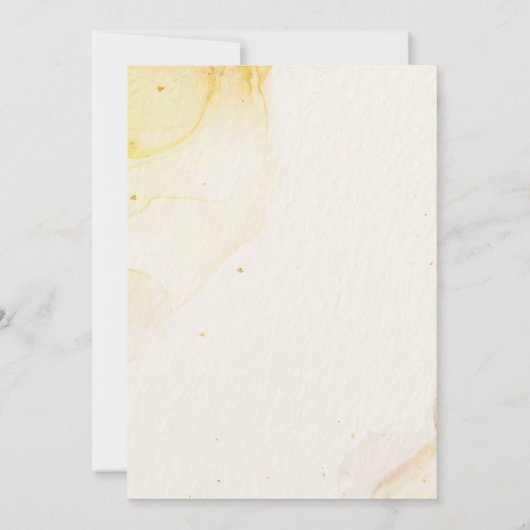 Chic Elegant Champagne Gold Heart Engagment Party (Achterkant)