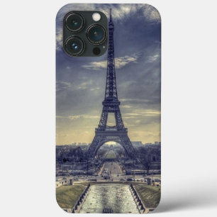 Chic Elegant  Eiffel Tower Paris Frankrijk iPhone 13 Pro Max Hoesje
