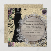 Chic Elegant Fabulous 50th Birthday (Voorkant / Achterkant)