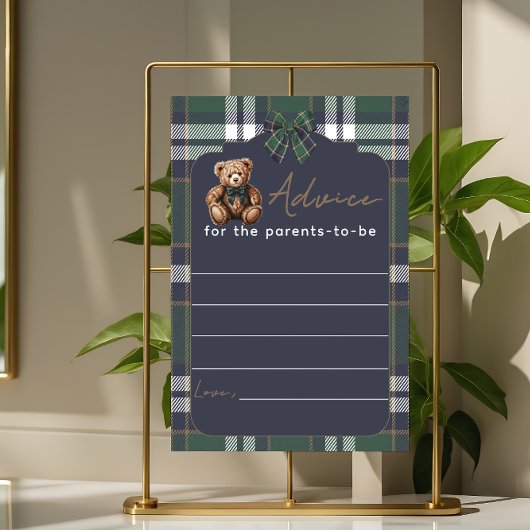 Chic Elegant Fancy Bear R.L. theme parents advice