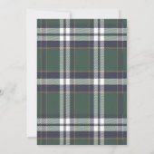 Chic Elegant Fancy Bear R. Lauren theme invitation Kaart (Achterkant)