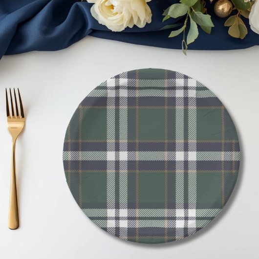 Chic elegant Fancy Dog and Bear Theme paper plates Papieren Bordje