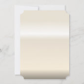 Chic Elegant Floral String Lights Vrijgezellenfees Kaart (Achterkant)