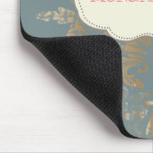 Chic Elegant Gold Damask Rozen Muismat (Hoek)