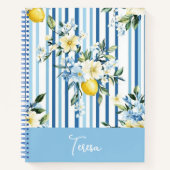 Chic Elegant Lemon Notitieboek (Voorkant)