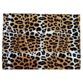 Chic Elegant Leopard Animal Print Specialized Groot Cadeauzakje (Achterkant)