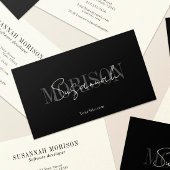 Chic Elegant Luxe Professional Visitekaartje