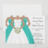 Chic Elegant Modern Day Vrijgezellenfeest Uitnodig Kaart (Voorkant / Achterkant)