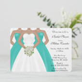 Chic Elegant Modern Day Vrijgezellenfeest Uitnodig Kaart (Staand voorkant)