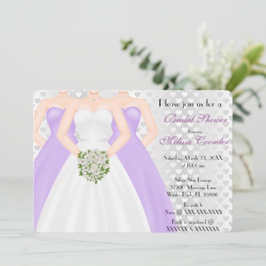 Chic Elegant Modern Day Vrijgezellenfeest Uitnodig Kaart (Staand voorkant)