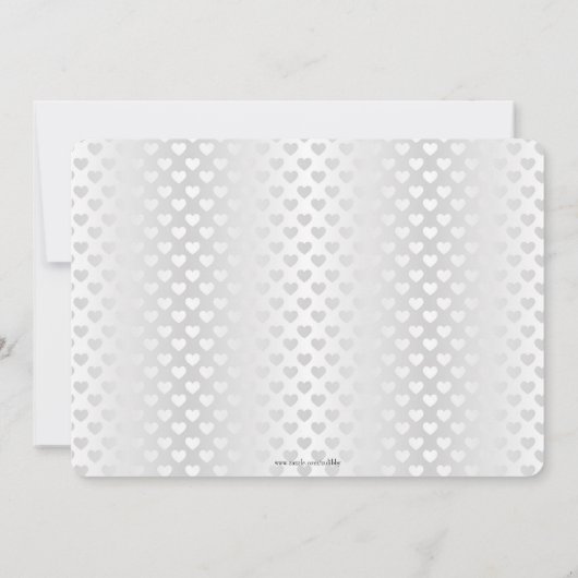 Chic Elegant Modern Day Vrijgezellenfeest Uitnodig Kaart (Achterkant)