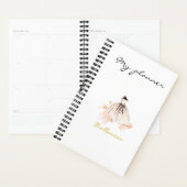 Chic Elegant Moderne Waterverf Mode Planner (Display)