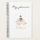 Chic Elegant Moderne Waterverf Mode Planner (Voorkant)