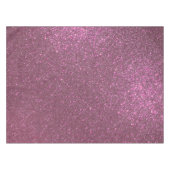 Chic Elegant Plum Paars Sparkly Glitter Tafelkleed (Voorkant (Horizontaal))