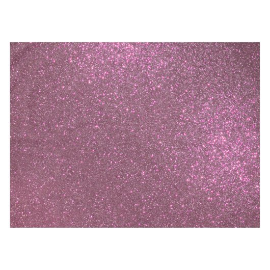 Chic Elegant Plum Paars Sparkly Glitter Tafelkleed (Voorkant (Horizontaal))