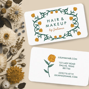 Chic Elegant Roos Lijst Floral Visitekaartje