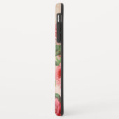 Chic Elegant  Roze Rode Rozen Bloemenmarmer Case-Mate iPhone Case (Achterkant/links)