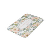 Chic Elegant Rozen, Motivatie Bericht Badmat (Gekanteld)