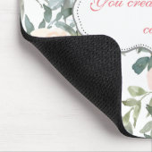 Chic Elegant Rozen, Motivatie Bericht Muismat (Hoek)