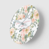 Chic Elegant Rozen, Motivatie Bericht Ronde Klok (Hoek)