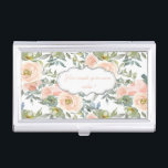 Chic Elegant Rozen, Motivatie Bericht Visitekaarthouder<br><div class="desc">elegante rozen creëer een chic en stijlvolle achtergrond met rozen en een motivatie bericht. Ieder meisje zou graag een stijlvol design hebben. Als je kunst nog moet worden aangepast, klik je op Deze knop aanpassen. Dit zal u naar een ontwerpgebied brengen waar u zich kunt bewegen en zelfs doopvonten kunt...</div>