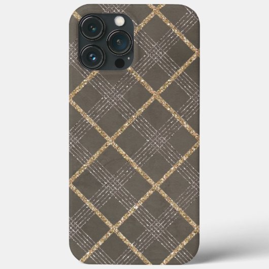Chic Elegant Stylish Argyle Tartan Patroon Case-Mate iPhone Case (Achterkant)