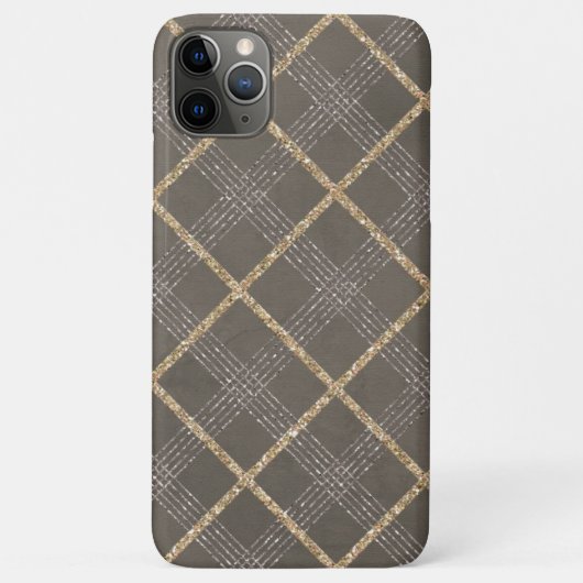 Chic Elegant Stylish Argyle Tartan Patroon Case-Mate iPhone Case (Achterkant)
