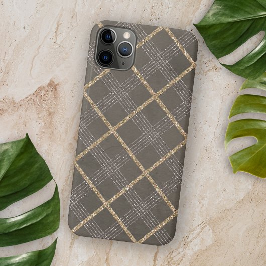 Chic Elegant Stylish Argyle Tartan Patroon iPhone Hoesje