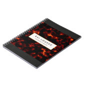 Chic Elegant Tortoiseshel Notitieboek (Linkerzijde)