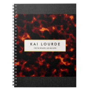 Chic Elegant Tortoiseshel Notitieboek