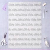 Chic Elegant Wildflower Line Art Minimalist Tissuepapier (Craft)